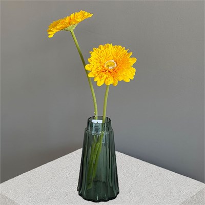 Yapay Gerbera Çiçeği Dal Sarı 60 cm