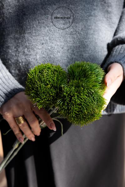 Yapay Greentrick Çiçeği Dalı Yeşil 55 cm