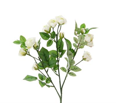 Yapay Gül Dal Beyaz 62 cm