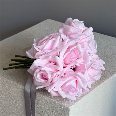 Yapay Gül Demet Pembe 25 cm