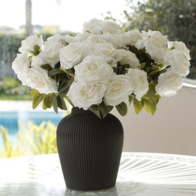 Yapay Gül Demeti Beyaz 40 cm
