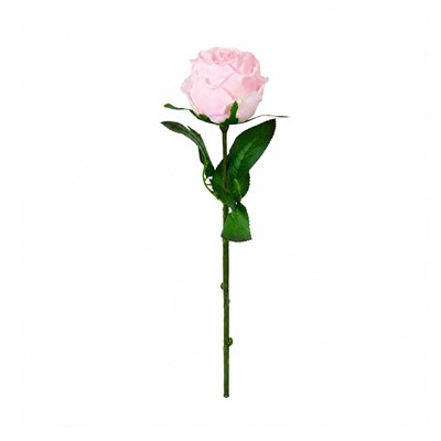 Yapay Gül Tek Dal Toz Pembe 40 cm