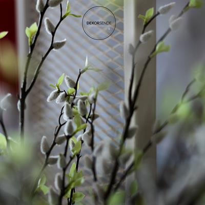 Yapay Gümüş Dal Garnitür 100 cm