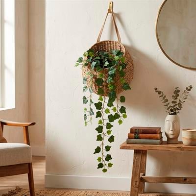Yapay Hedera Sarkıt Sarmaşık Parlak 95 cm