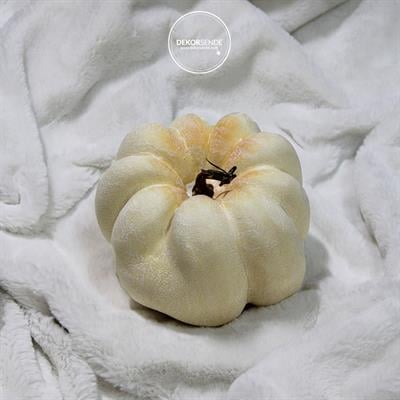 Yapay Kabak Yassı Beyaz 15 cm