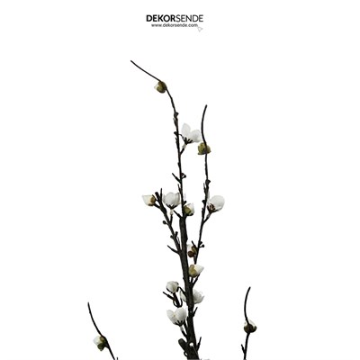 Yapay Kiraz (Sakura) Dal Beyaz 65 cm