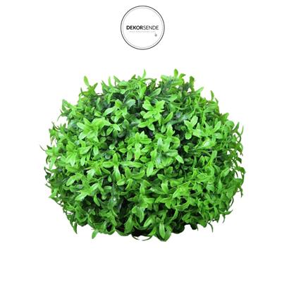 Yapay Küçük Boy Çay Otu Çim Top 20 cm