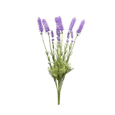 Yapay Lavanta Çiçeği Demeti Mor 40 cm