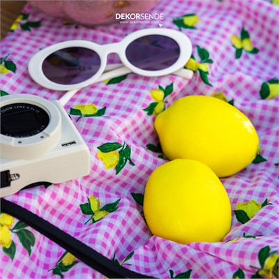 Yapay Limon Sarı 9 cm