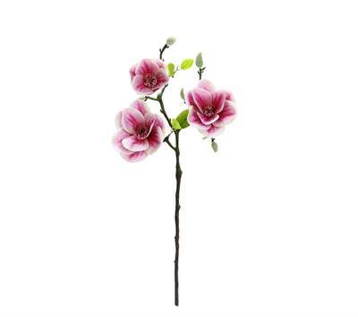 Yapay Manolya Dal 52 cm Pembe