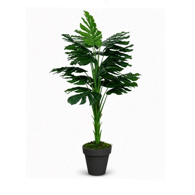 Yapay Monstera (Deve Tabanı) Ağaç Yeşil 160 cm