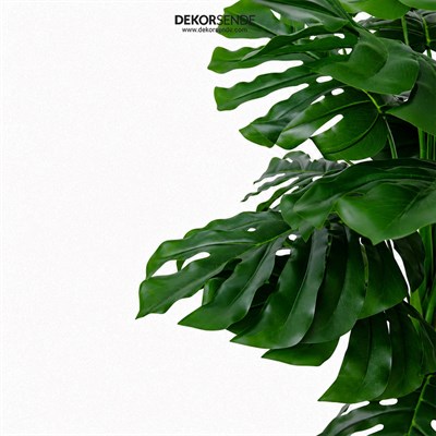 Yapay Monstera (Deve Tabanı) Ağaç Yeşil 160 cm