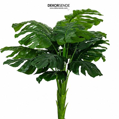 Yapay Monstera (Deve Tabanı) Ağaç Yeşil 120 cm