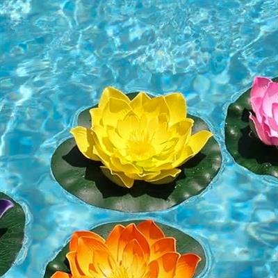 Yapay Nilüfer Çiçeği Sarı