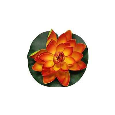 Yapay Nilüfer Çiçeği Turuncu