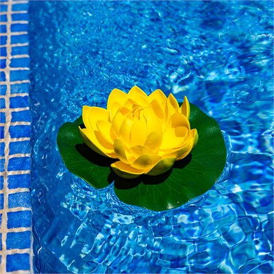 Yapay Nilüfer Sarı 18 cm