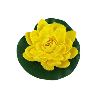 Yapay Nilüfer Sarı 18 cm