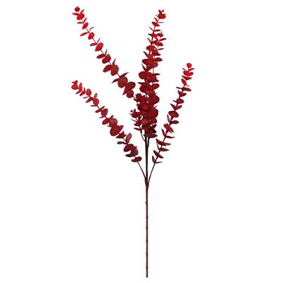 Yapay Okaliptus Demeti Kırmızı 90 cm