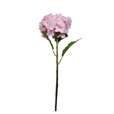 Yapay Ortanca Dalı Pembe 60 cm