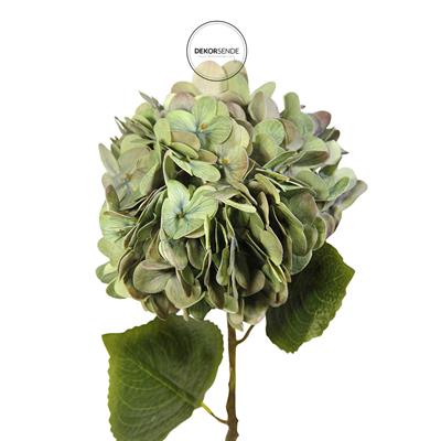 Yapay Ortanca Dalı Yeşil 60 cm