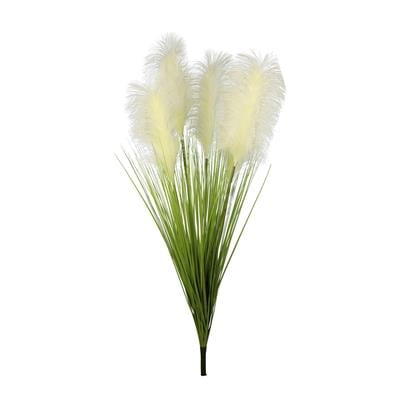Yapay Pampas Saz Demeti Beyaz 90 cm