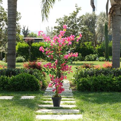 Yapay Pembe Begonvil Ağaç 110 cm