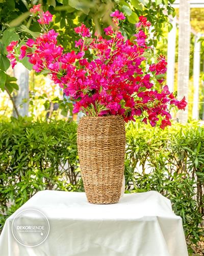 Yapay Pembe Begonvil Dalı 118 cm