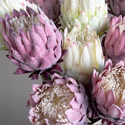 Yapay Protea Dal Lila 62 cm