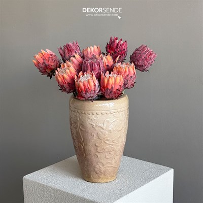 Yapay Protea Dal Turuncu 62 cm