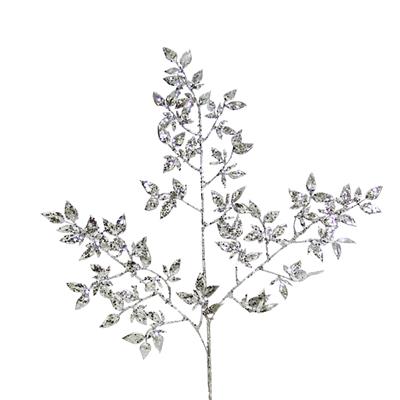 Yapay Ruskus Dal Gümüş 75 cm