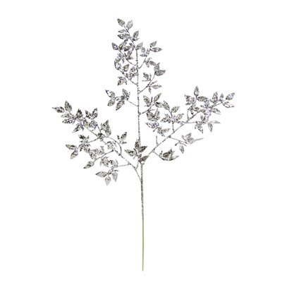Yapay Ruskus Dal Gümüş 75 cm
