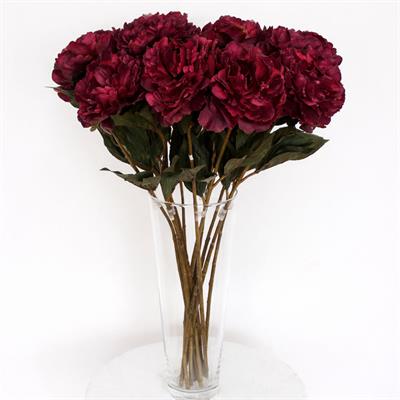Yapay Şakayık Dalı Kırmızı 68 cm
