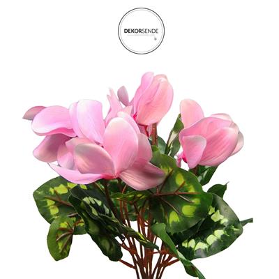 Yapay Sıklamen Çiçeği Pembe 32 cm