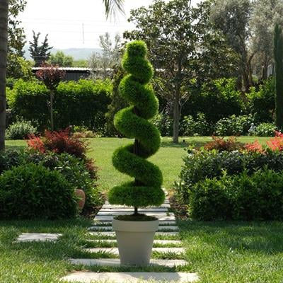 Yapay Spiral Selvi Ağaç 160 cm