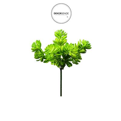 Yapay Sukulent Demeti Açık Yeşil 30 cm