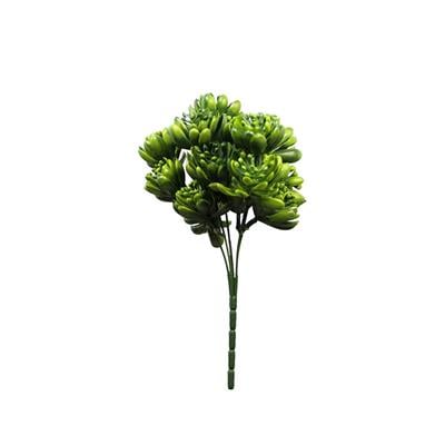 Yapay Sukulent Demeti Koyu Yeşil 30 cm