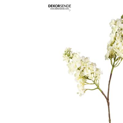Yapay Sümbül Dalı Beyaz 65 cm