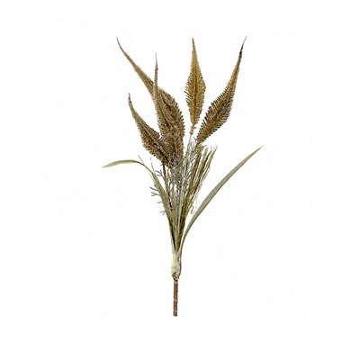 Yapay Tilki Kuyruğu Bitkisi Dal Kahverengi 50 cm