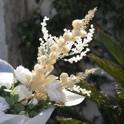 Yapay Topçuk Garnitür Dalı Somon 105 cm