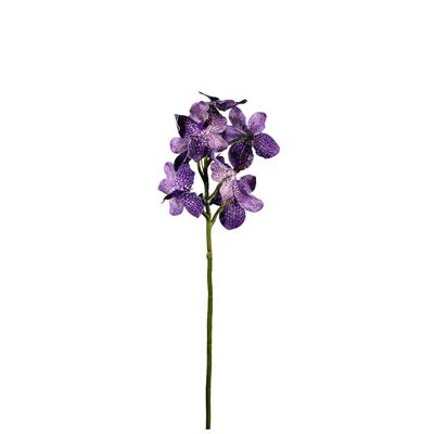 Yapay Vanda Orkide Dal Mor 52 cm