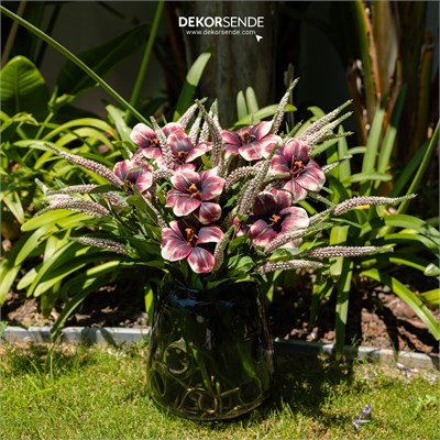 Yapay Veronika Dal Pembe 75 cm