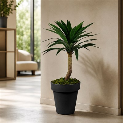Yapay Yucca Agave Ağaç Yeşil 80 cm