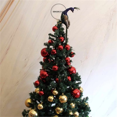 Yılbaşı Ağaç Topu Parlak Kırmızı 25 cm