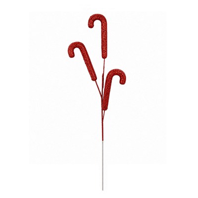 Yılbaşı Baston Şeker Pike Kırmızı 64 cm