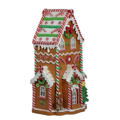 Yılbaşı Dekoratif Şekerleme Kurabiye Ev Biblo 39 cm