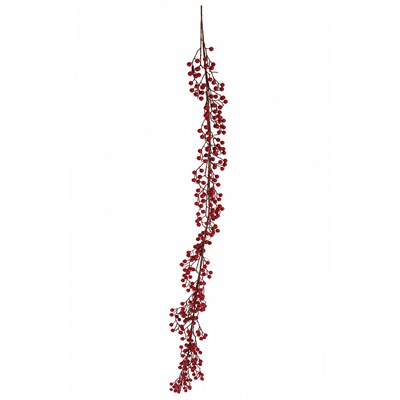 Yılbaşı Garland Mini Berry Kırmızı 190 cm