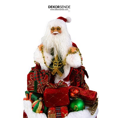 Yılbaşı Noel Baba Keseden Çıkan 70x35 cm