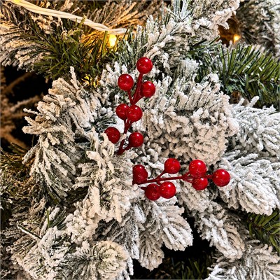 Yılbaşı Süs Kırmızı Berry 9 cm