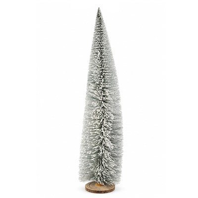 Yılbaşı Süsü Çam Ağacı İnce Karlı 130 cm