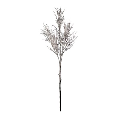 Yılbaşı Süsü Pike Dal Karlı ve Işıltılı 105 cm